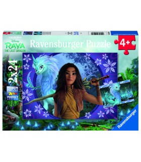 2 Puzzle da 24 Pezzi Raya e l Ultimo Drago
