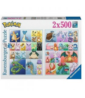 2 Puzzle da 500 Pezzi Pokemon
