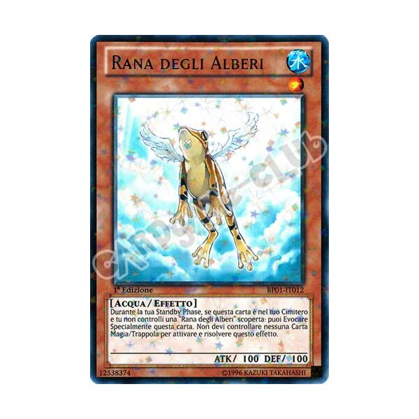 BP01-IT012 Rana degli Alberi rara starfoil 1a Edizione (IT)  -PLAYED-