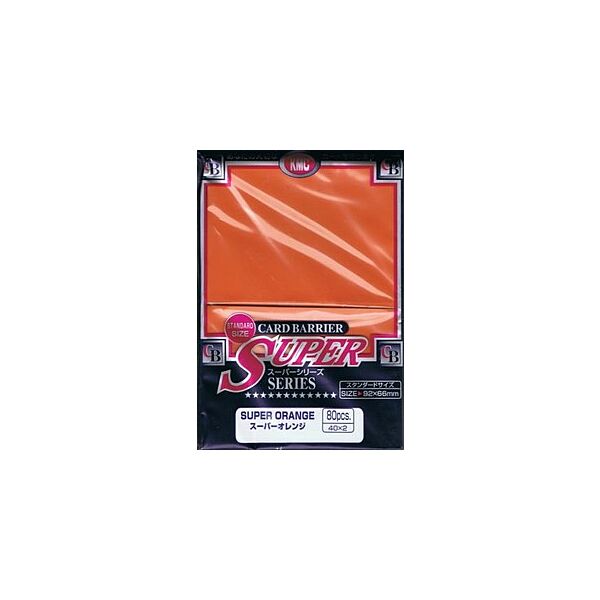 proteggi carte standard pacchetto da 80 bustine Super Orange