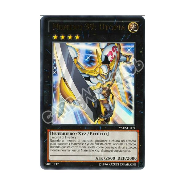 YS12-IT039 Numero 39: Utopia ultra rara unlimited (IT) -PLAYED-
