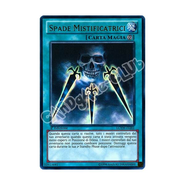 LCYW-IT281 Spade Mistificatrici ultra rara 1a Edizione (IT) -NEAR MINT-