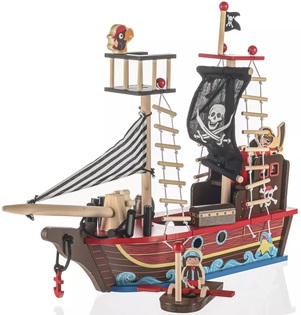 Nave pirata in legno, 2023