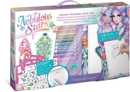 Nebulous Stars Tavoletta luminosa per designer 14x25 cm