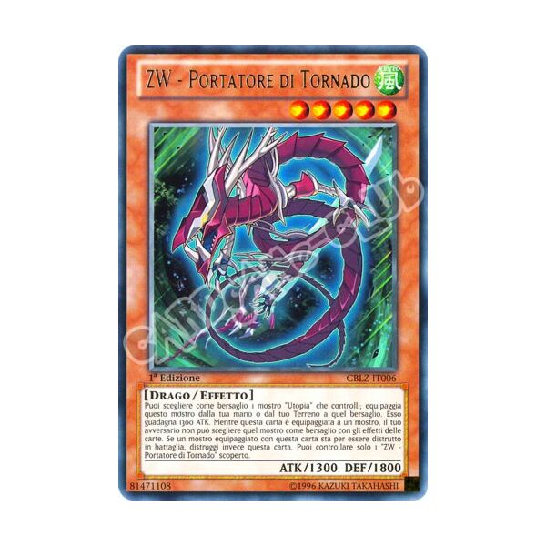 CBLZ-IT006 ZW-Portatore di Tornado rara 1a Edizione (IT) -NEAR MINT-