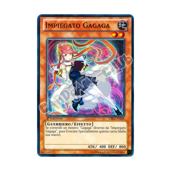 CBLZ-IT008 Impiegato Gagaga super rara 1a Edizione (IT) -NEAR MINT-
