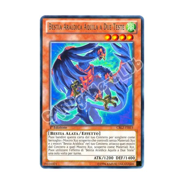 CBLZ-IT015 Bestia Araldica Aquila a Due Teste rara 1a Edizione (IT) -NEAR MINT-