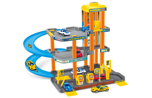 Garage con 2 auto, 34,5x33,5x28,5 cm