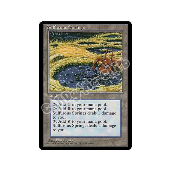 Sulfurous Springs rara (EN) -NEAR MINT-