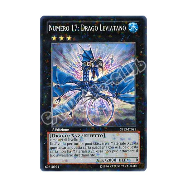 SP13-IT023 Numero 17: Drago Leviatano comune starfoil 1a edizione (IT) -NEAR MINT-
