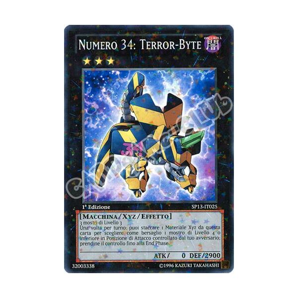 SP13-IT025 Numero 34: Terror-Byte comune starfoil 1a edizione (IT) -NEAR MINT-
