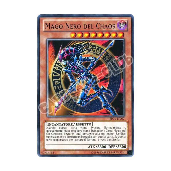 BP01-IT007 Mago Nero del Chaos rara Unlimited (IT)  -GOOD-