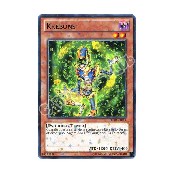 BP01-IT019 Krebons rara starfoil Unlimited (IT) -NEAR MINT-