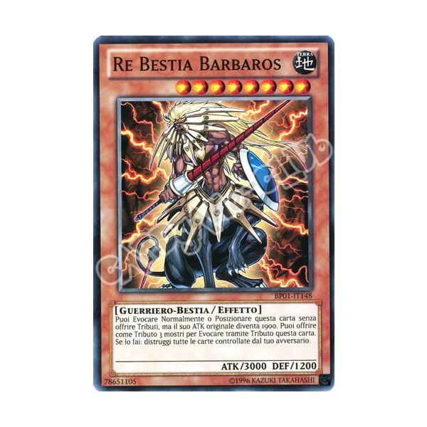 BP01-IT148 Re Bestia Barbaros comune Unlimited (IT) -NEAR MINT-