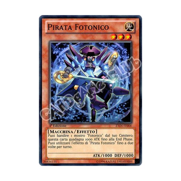 ZTIN-IT006 Pirata Fotonico super rara 1a Edizione (IT) -NEAR MINT-