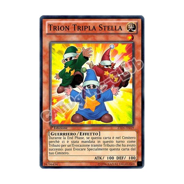ZTIN-IT019 Trion Tripla Stella super rara 1a Edizione (IT) -NEAR MINT-
