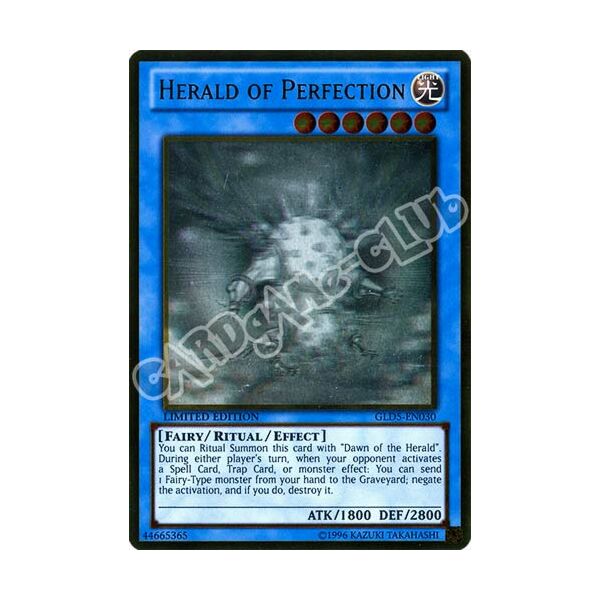 GLD5-EN030 Herald of Perfection ghost-gold Limited Edition (EN) -NEAR MINT-