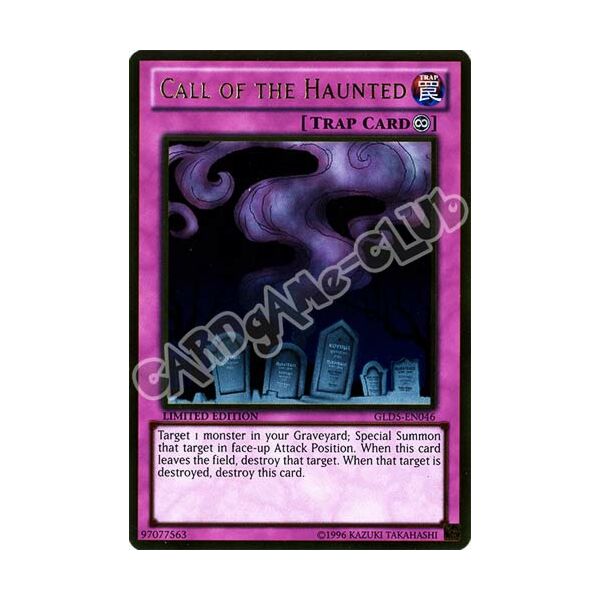 GLD5-EN046 Call of the Haunterd rara oro Limited Edition (EN) -NEAR MINT-