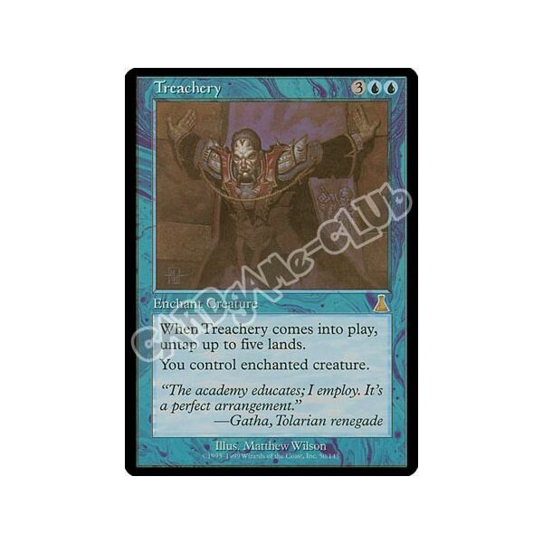 050 / 143 Treachery rara (EN) -NEAR MINT-