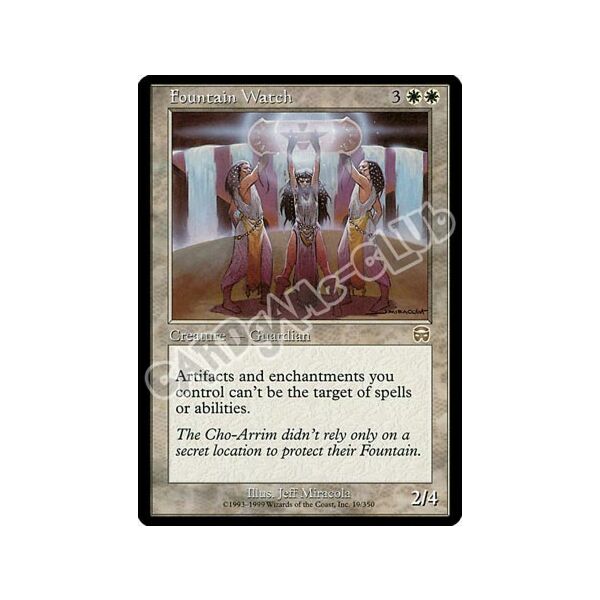 019 / 350 Fountain Watch rara (EN) -NEAR MINT-