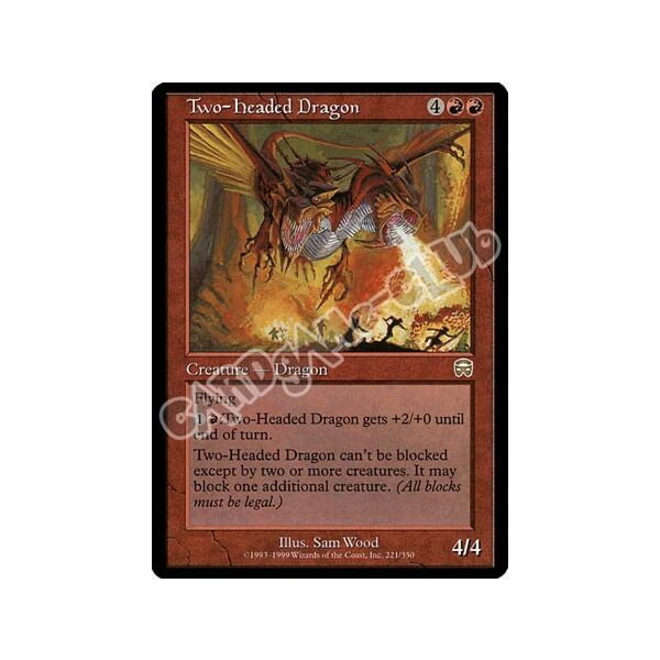 221 / 350 Two-Headed Dragon rara (EN) -NEAR MINT-