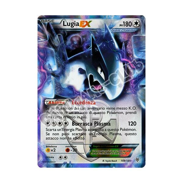 108 / 135 Lugia EX rara ex (IT) -NEAR MINT-