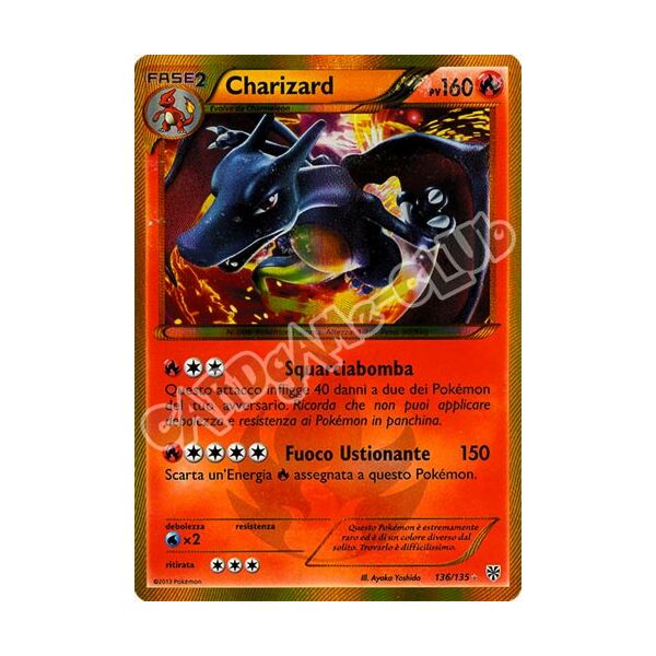 136 / 135 Charizard rara segreta (IT) -NEAR MINT-