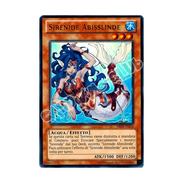 ABYR-IT014 Sirenide Abisslinde ultra rara Unlimited (IT) -NEAR MINT-