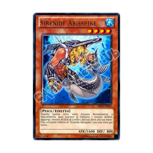 ABYR-IT018 Sirenide Abisspike rara Unlimited (IT) -NEAR MINT-