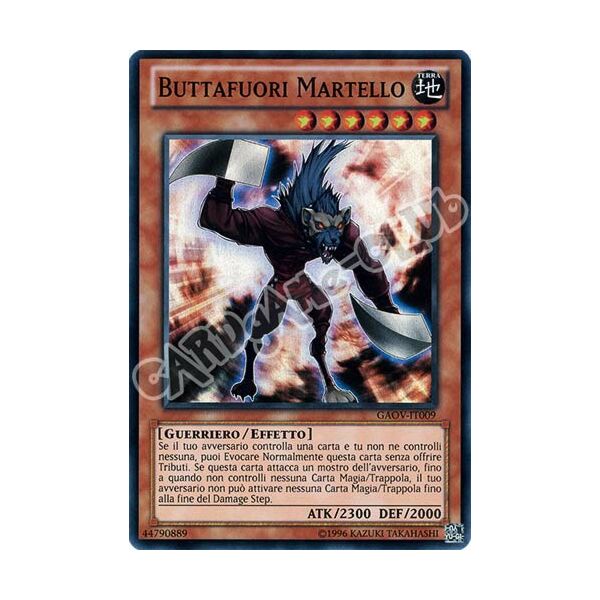 GAOV-IT009 Buttafuori Martello super rara Unlimited (IT) -NEAR MINT-