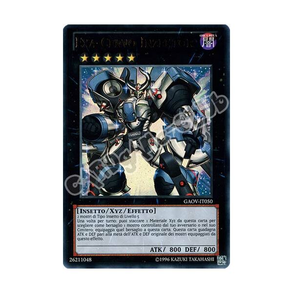 GAOV-IT050 Exa-Cervo Inzektor ultra rara Unlimited (IT) -NEAR MINT-