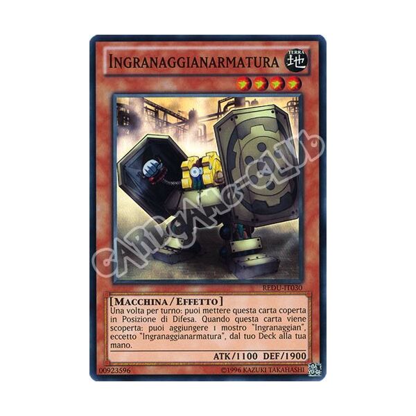 REDU-IT030 Ingranaggianarmatura super rara Unlimited (IT) -NEAR MINT-