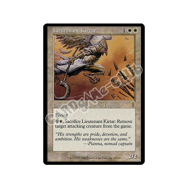 029 / 350 Lieutenant Kirtar rara (EN) -NEAR MINT-