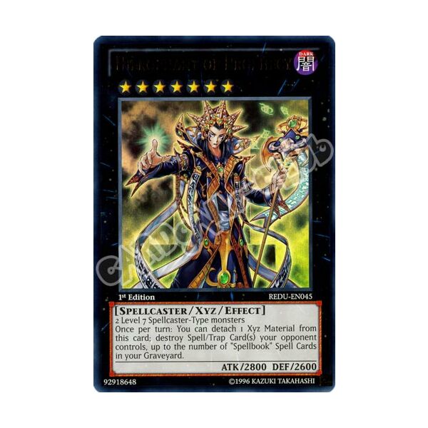 REDU-EN045 Hierophant of Prophecy ultra rara 1st Edition (EN) -NEAR MINT-