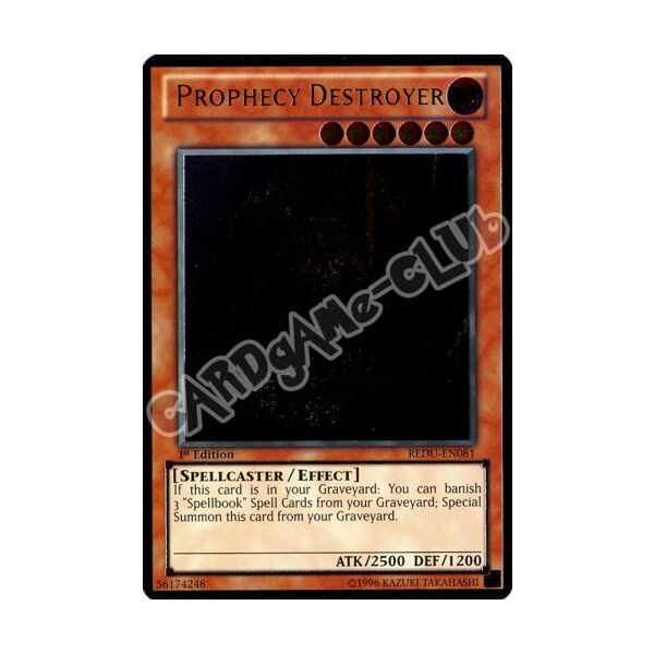 REDU-EN081 Prophecy Destroyer rara ultimate 1st Edition (EN) -NEAR MINT-