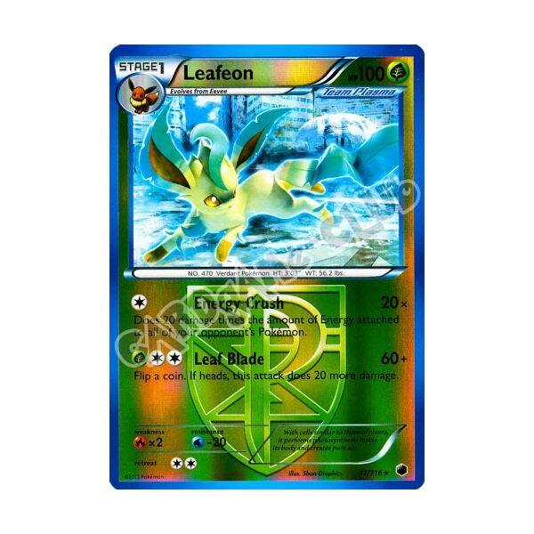 011 / 116 Leafeon rara foil reverse (EN) -NEAR MINT-
