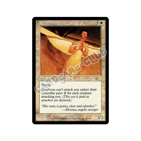 028 / 145 Windborn Muse rara (EN) -NEAR MINT-