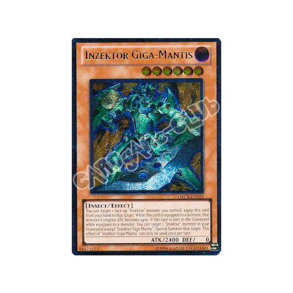 ORCS-EN021 Inzektor Giga-Mantis rara ultimate Unlimited (EN) -NEAR MINT-