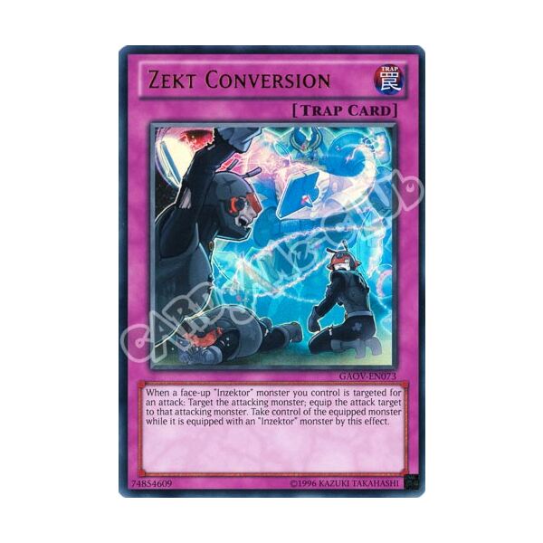 GAOV-EN073 Zekt Conversion ultra rara Unlimited (EN) -NEAR MINT-
