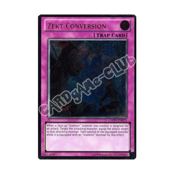 GAOV-EN073 Zekt Conversion rara ultimate Unlimited (EN) -NEAR MINT-