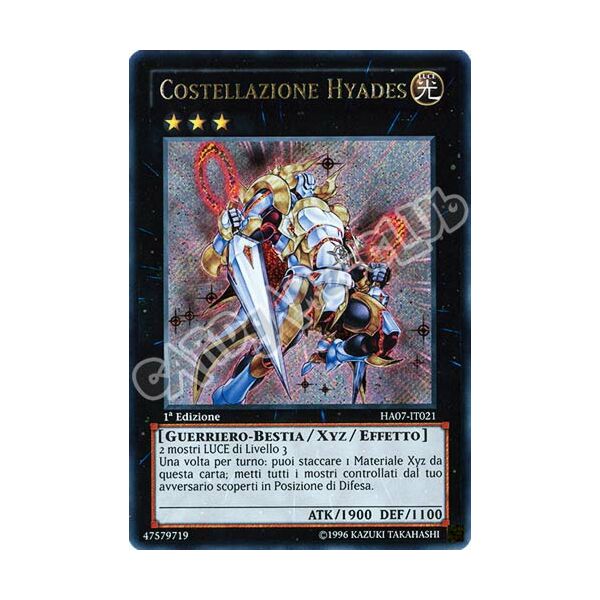 HA07-IT021 Costellazione Hyades rara segreta 1a Edizione (IT) -NEAR MINT-