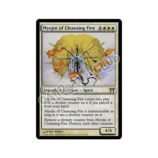 035 / 306 Myojin of Cleansing Fire rara (EN) -NEAR MINT-