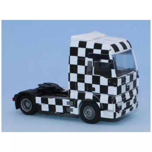 Camion MAN TGA XXL aerop / "Lauge Schachmotiv" - AWM 70050 - HO 1/87