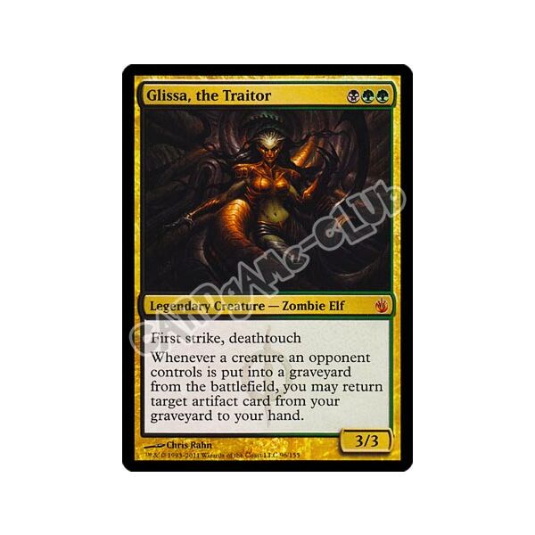 096 / 155 Glissa, the Traitor rara mitica (EN) -NEAR MINT-