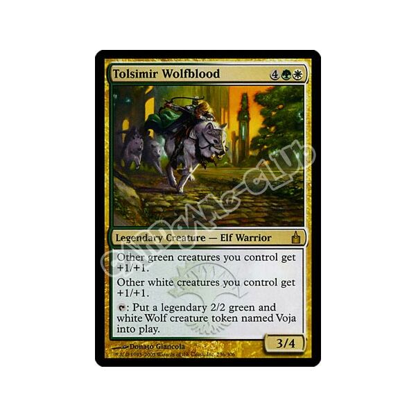236 / 306 Tolsimir Wolfblood rara (EN) -NEAR MINT-