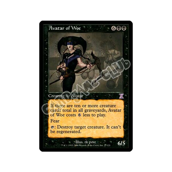 037 / 121 Avatar of Woe rara (EN) -NEAR MINT-