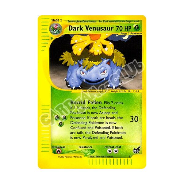 007 Dark Venusaur promo (EN) -NEAR MINT-