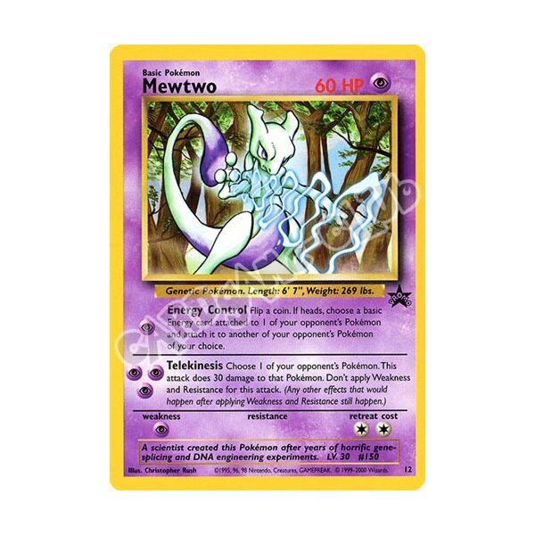 012 Mewtwo promo (EN) -NEAR MINT-