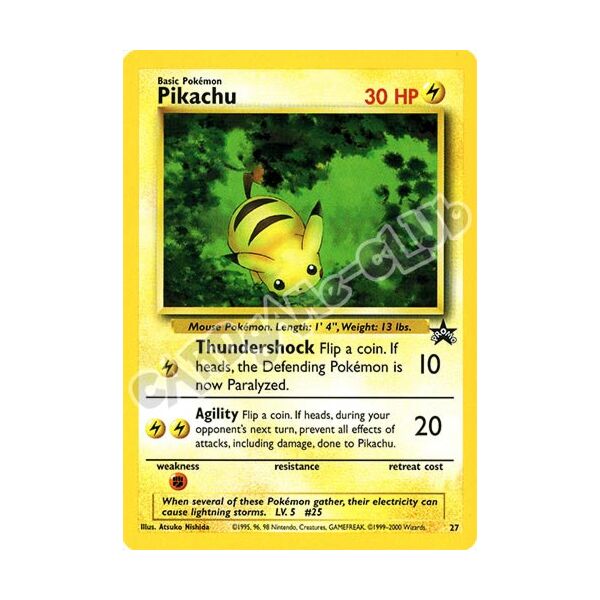 027 Pikachu promo (EN) -NEAR MINT-