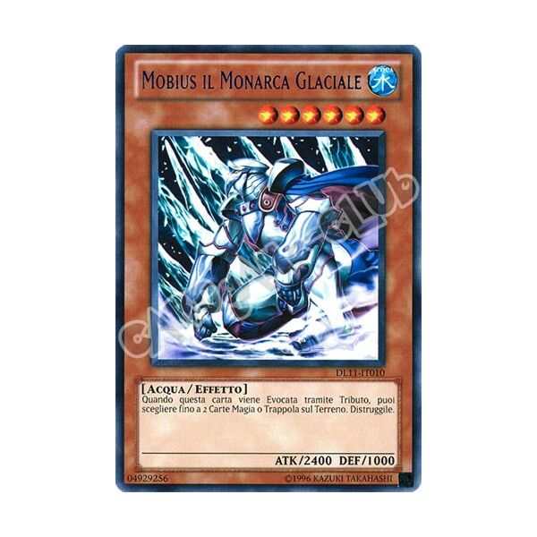 Duelist League 11 DL11-IT010 Mobius il Monarca Glaciale rara scritta blu Unlimited (IT) -NEAR MINT-